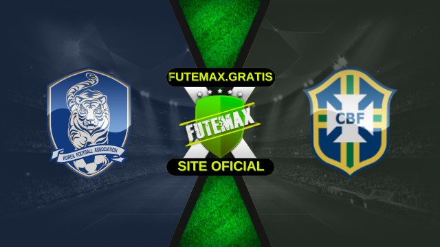 Assistir Coreia do Sul x Brasil ao vivo HD 10/10/2025