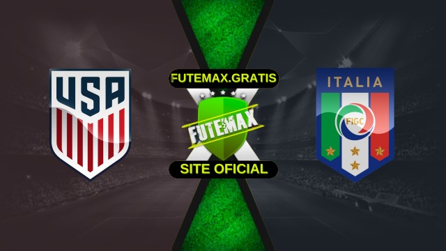 Assistir EUA x Itália ao vivo HD FuteMax 09/10/2025