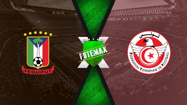 Assistir Guiné Equatorial x Tunísia ao vivo grátis 08/09/2025