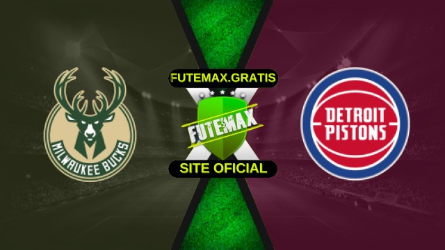 Assistir Milwaukee Bucks X Detroit Pistons ao vivo HD 22/11/2025