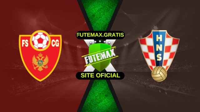 Assistir Montenegro x Croácia ao vivo HD 17/11/2025