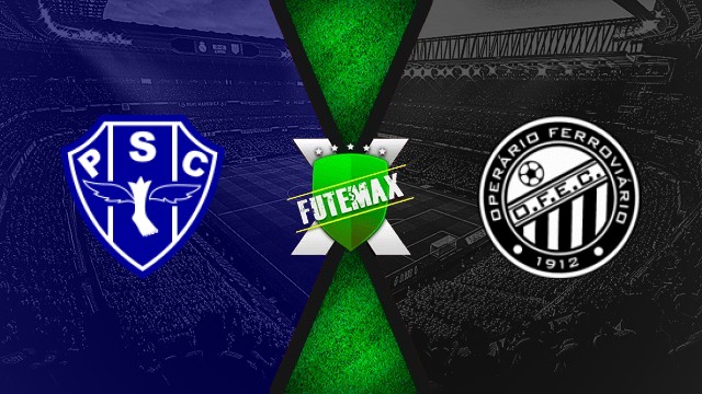 Assistir Paysandu x Operário-PR AO VIVO HD 24/08/2025