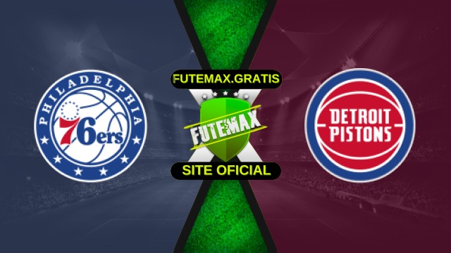 Assistir NBA: Philadelphia 76ers x Detroit Pistons ao vivo HD 09/11/2025